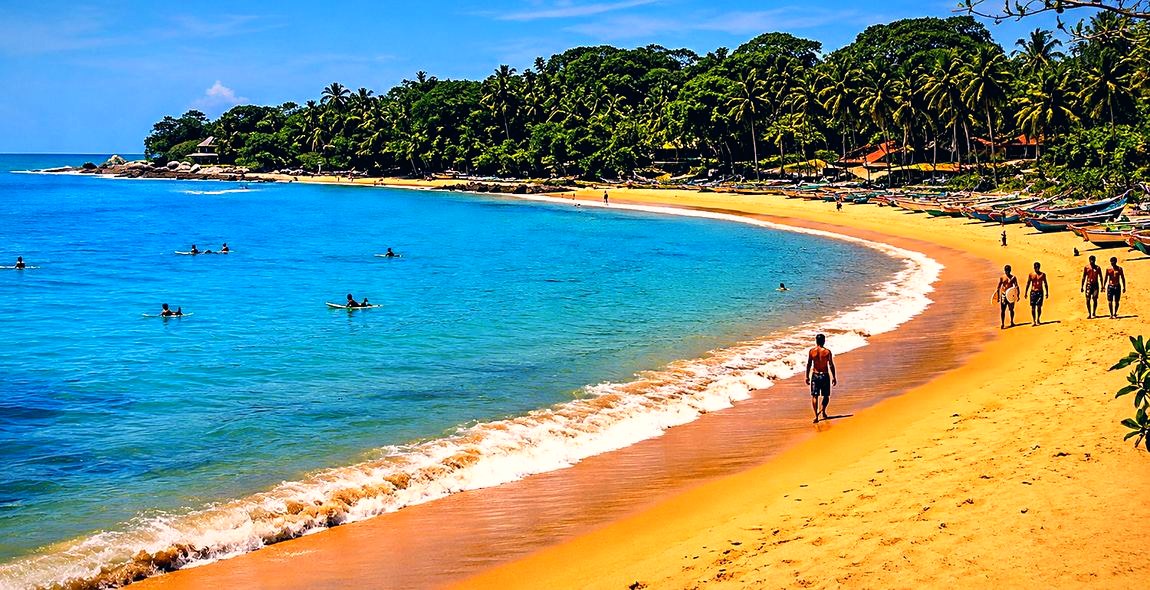 Baby Point surf break, Arugam Bay