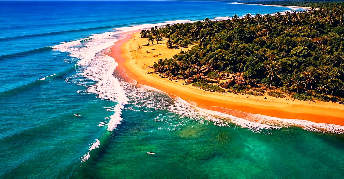 Main Point surf break, Arugam Bay