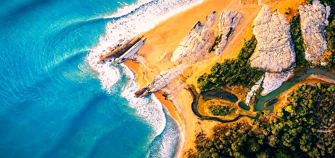 Okanda surf break, Arugam Bay