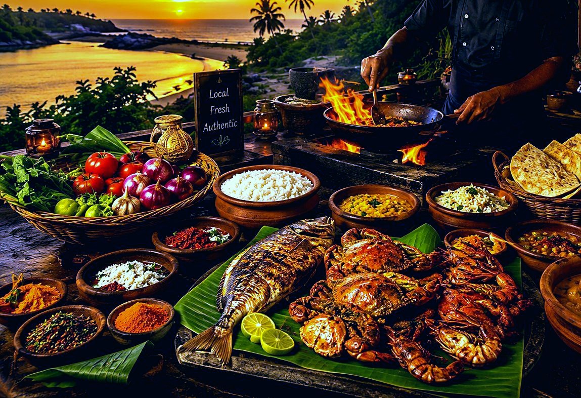 Seafood & cuisine, Arugam Bay